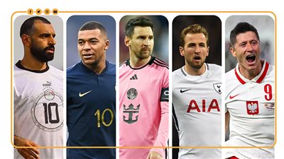 5 لاعبين يصلون إلى +200 هدف آخر عشرة مواسم بالدوريات الكبرى (إنفوجراف)