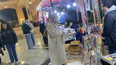 التضامن تنظم معرض ديارنا للحرف اليدوية والتراثية بنادى الزهور