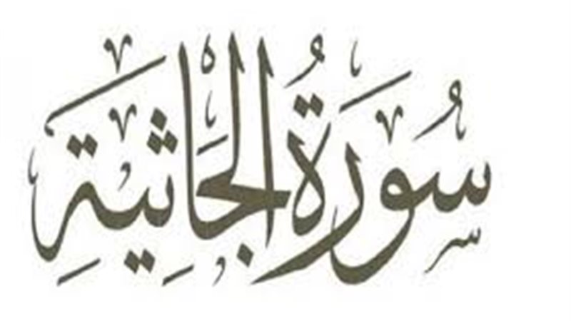  سورة الجاثية