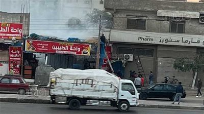 حريق هائل يلتهم مطعما بعد افتتاحه بـ 48 ساعة في الغربية