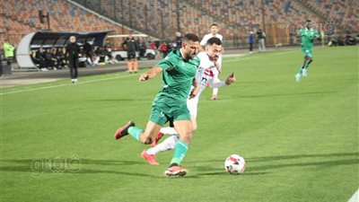 ناصر منسي يفتتح التسجيل للزمالك في مرمى الاتحاد