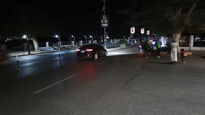 سقوط أمطار متوسطة على مدن ومراكز القليوبية (صور)