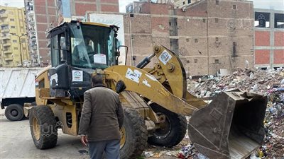 حملة لرفع القمامة من شوارع المحلة الكبرى في الغربية (صور)