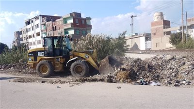 رفع 3100 طن نواتج تطهير بحملتي نظافة بالمنزلة وبني عبيد في الدقهلية 