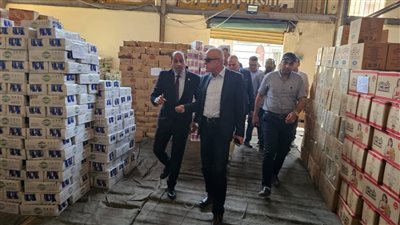 محافظ الأقصر يطمئن على المخزون السلعى الاستراتيجي 