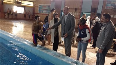 نائب رئيس جامعة الزقازيق يتابع سير الامتحانات العملية بكلية التربية الرياضية بنات