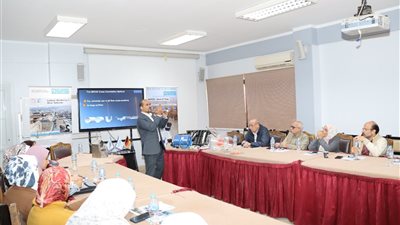 مياه الفيوم تعقد ورشة عمل للتعريف بأحدث معدات الإنتاج 