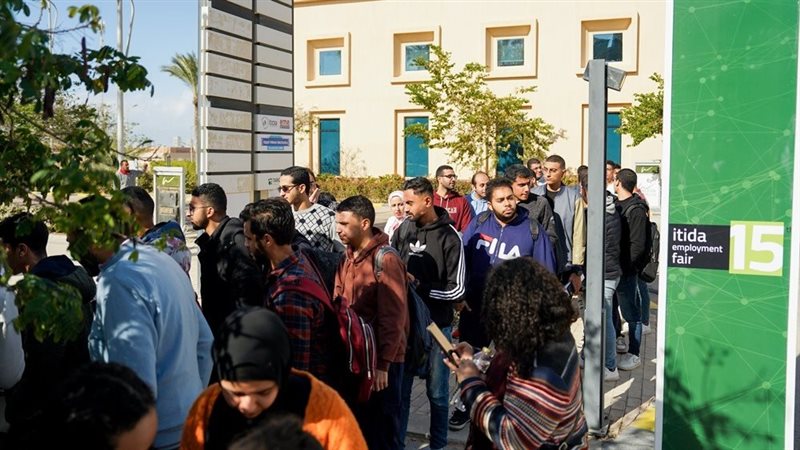 فعاليات الملتقى التوظيفي،