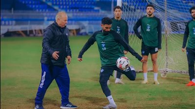 غزل المحلة يواصل تدريباته استعدادا لمواجهة البنك الأهلي بالدوري (صور)