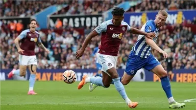 في مباراة درامية، تعادل أستون فيلا مع برايتون 2/2