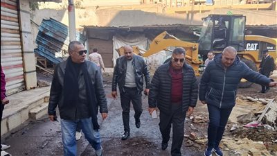 محافظ الدقهلية يتفقد تطوير منطقة سوق الخضروات