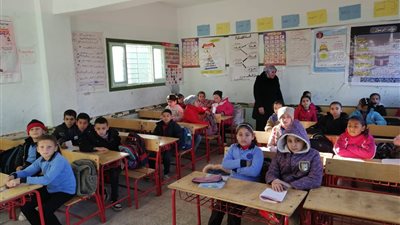 بعد موجة الأمطار الغزيرة، انتظام حضور الطلاب بمدارس البحيرة