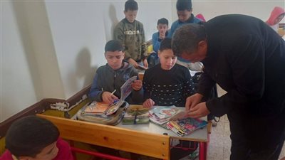  وكيل التعليم بالبحيرة يتفقد مدارس إيتاى البارود (صور)