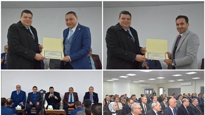 رئيس هيئة المحطات النووية يكرم العاملين المتميزين بموقع العمل بمحطة الضبعة