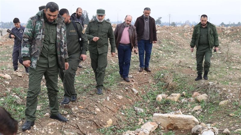 مقبرة جماعية فى حلب،