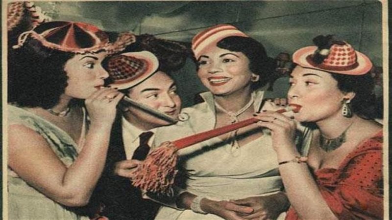 احتفال النجوم بليلة