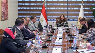 وزيرة التنمية المحلية تلتقى وفد صندوق التنمية الحضرية والأمم المتحدة