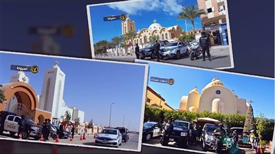 استعدادات أمنية مكثفة لتأمين احتفالات المواطنين بعيد الميلاد المجيد ورأس السنة (صور)