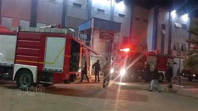 الاستماع لأقوال صاحب محل أتيلية نشب فيه حريق بالطالبية