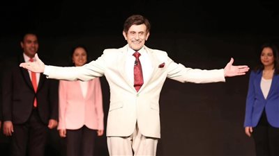 محمد صبحي يفتتح 2025 بعروض مسرحية جديدة في مدينة سنبل