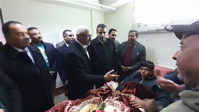 محافظ شمال سيناء يتفقد مستشفى العريش العام