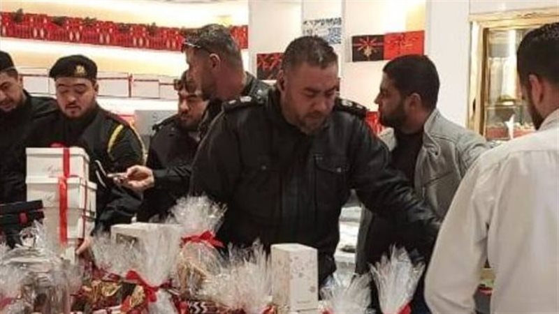 مصادرة حلويات رأس