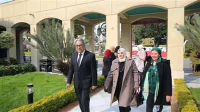 دار الأوبرا تستقبل وفدا من طالبات مدينة البعوث الإسلامية