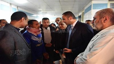 نائب وزير الصحة يتفقد مستشفي القنايات المركزى (صور)
