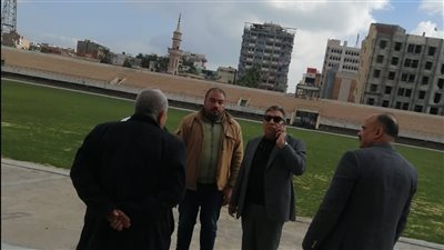 محافظ الدقهلية يوجه بسرعة الانتهاء من تطوير ملعب المنصورة