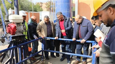 محافظ الجيزة يعلن انتهاء الأعمال الإنشائية لمحطة رفع الصرف الصحي بـ المنوات