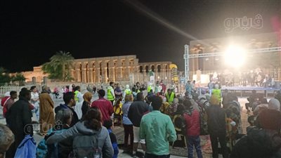 نائب محافظ الأقصر يشهد حفل 