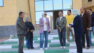 نائب محافظ الوادي الجديد تتفقّد مبنى 