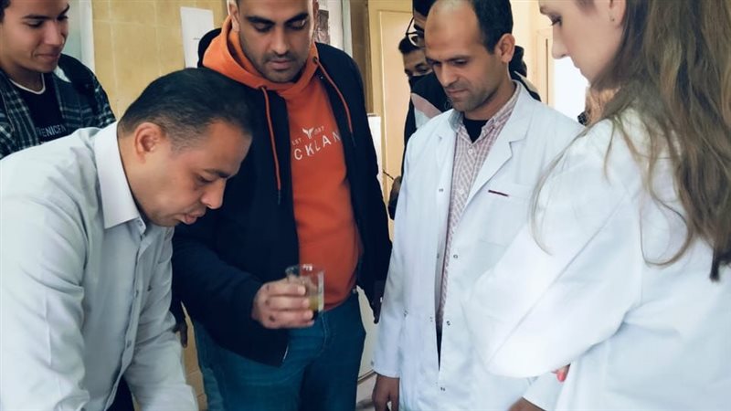 زيارة استاذة بامريكا