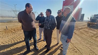 رئيس جهاز الشروق يتابع أعمال تنفيذ عدد من مشروعات المدينة
