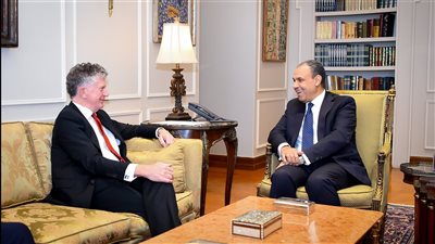 فلسطين وسوريا ولبنان، تفاصيل لقاء وزير الخارجية بمستشار الأمن القومي البريطاني