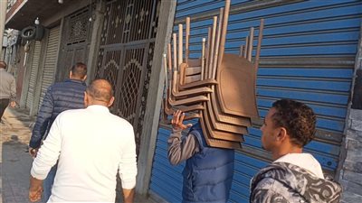 حملة موسعة لإزالة الإشغالات بمنطقة سوق الجمعة بغرب الإسكندرية 