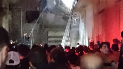 الابن انتقم من خاله، حريق متعمد يؤدي إلى انهيار منزل مكون من 3 طوابق بقرية بدمياط (صور)