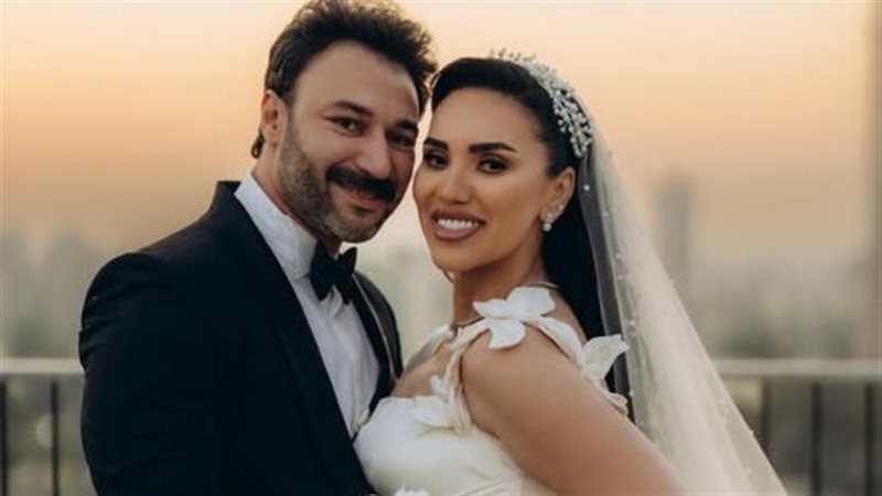زفاف مي فاروق والعمروسي،
