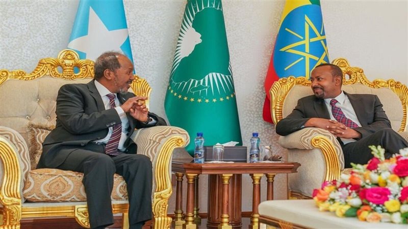آبي أحمد ووزير الخارجية