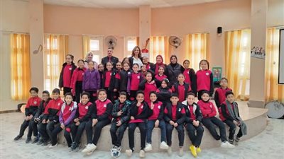 الباحث الصغير يصل ببرنامجه للمدرسة الدولية واليابانية بالوادي الجديد 