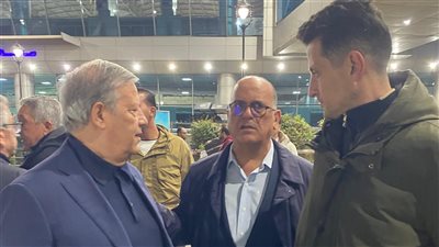 بعد أزمة تذاكر المباراة، بيراميدز يستقبل بعثة الترجي بمطار القاهرة (صور)