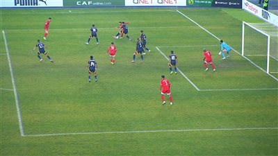 الشوط الأول، تعادل سلبي بين الأهلي وشباب بلوزداد في دوري أبطال أفريقيا