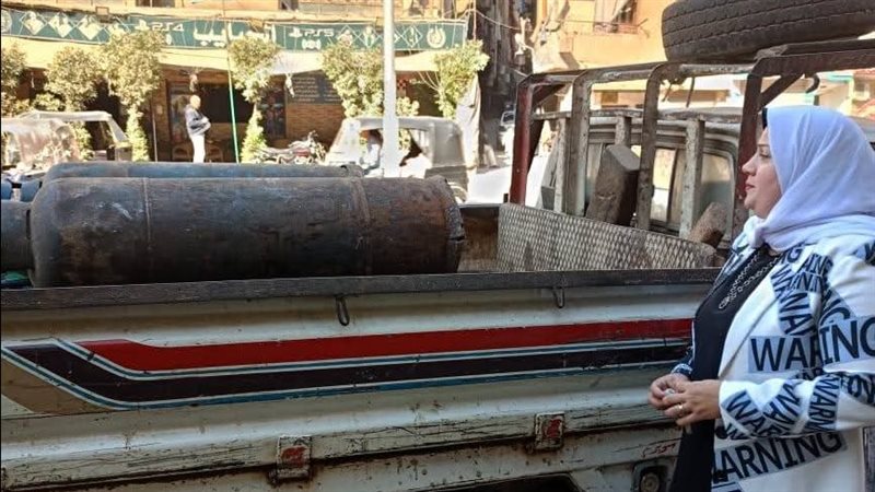ضبط أسطوانات البوتاجاز،