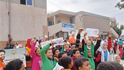 جامعة القاهرة تطلق قافلة تنموية شاملة لقرية بمنشأة القناطر ضمن مبادرة 
