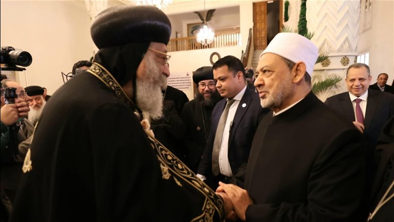 شيخ الأزهر والبابا