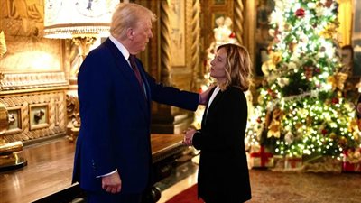 ميلوني تلتقي ترامب في منتجعه بولاية فلوريدا الأمريكية