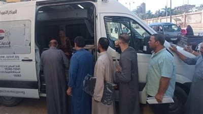 الداخلية تنظم قوافل متنقلة تستخرج 5430 بطاقة رقم قومى و21093 وثيقة مميكنة 