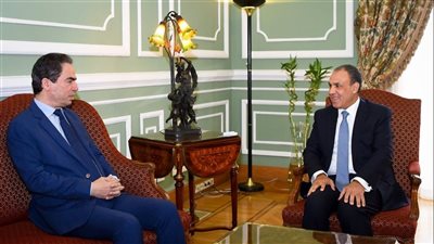  وزير الخارجية يستقبل رئيس الهيئة الوطنية للإعلام