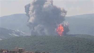 جيش الاحتلال يشن غارات على بنى تحتية لحزب الله بجنوب لبنان
