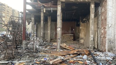 تفاصيل اندلاع حريق بجوار سور نادي الزمالك (فيديو)